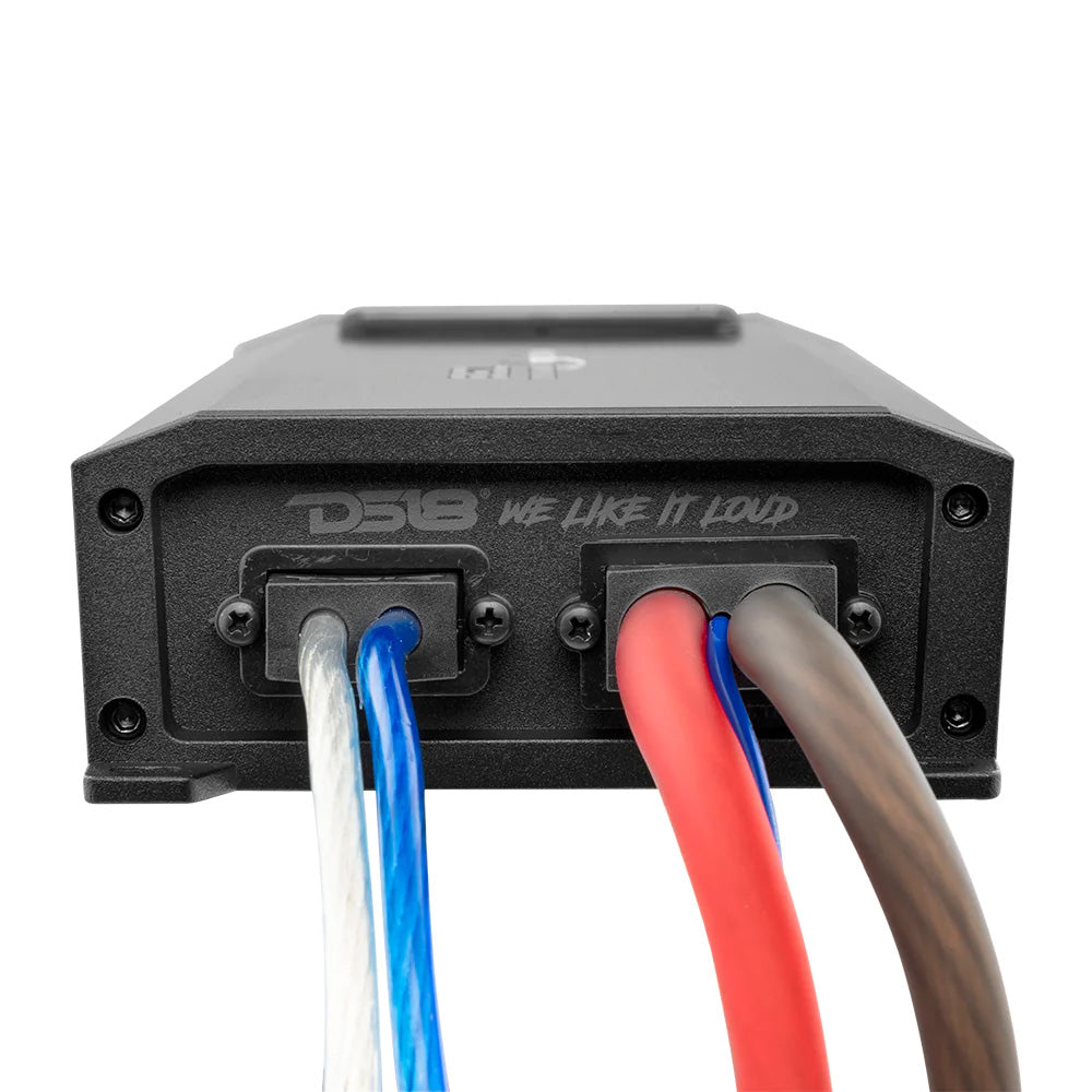 DS18 NXL 1-Channel Full-Range Class D Marine/Powersports Amplifier - 1500W RMS, 1-Ohm - Boat Gear USA
