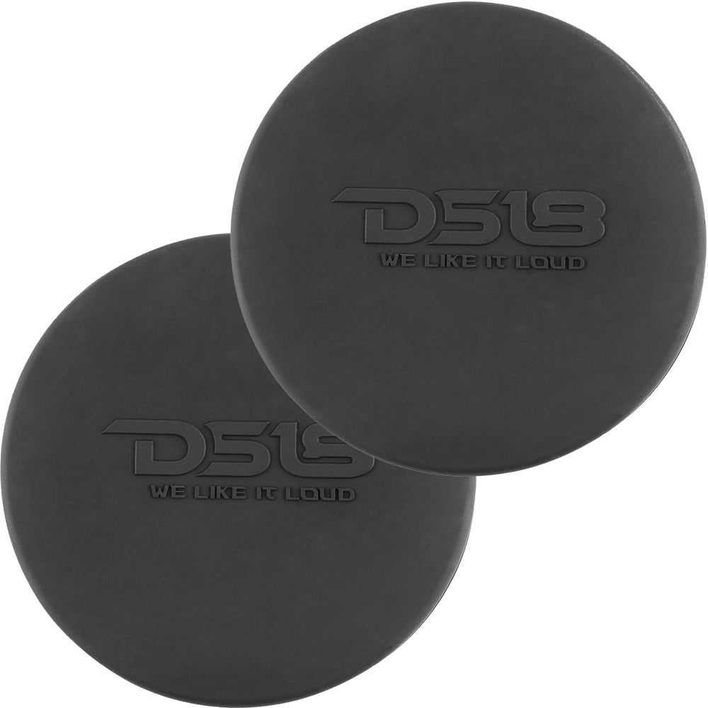 DS18 Silicone Marine Speaker Cover f/8" Speakers - Black - Boat Gear USA
