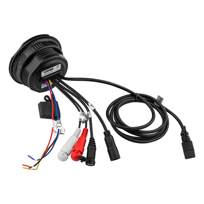 DS18 Waterproof Universal Bluetooth Streaming Audio Receiver w/Controller & Microphone - Boat Gear USA