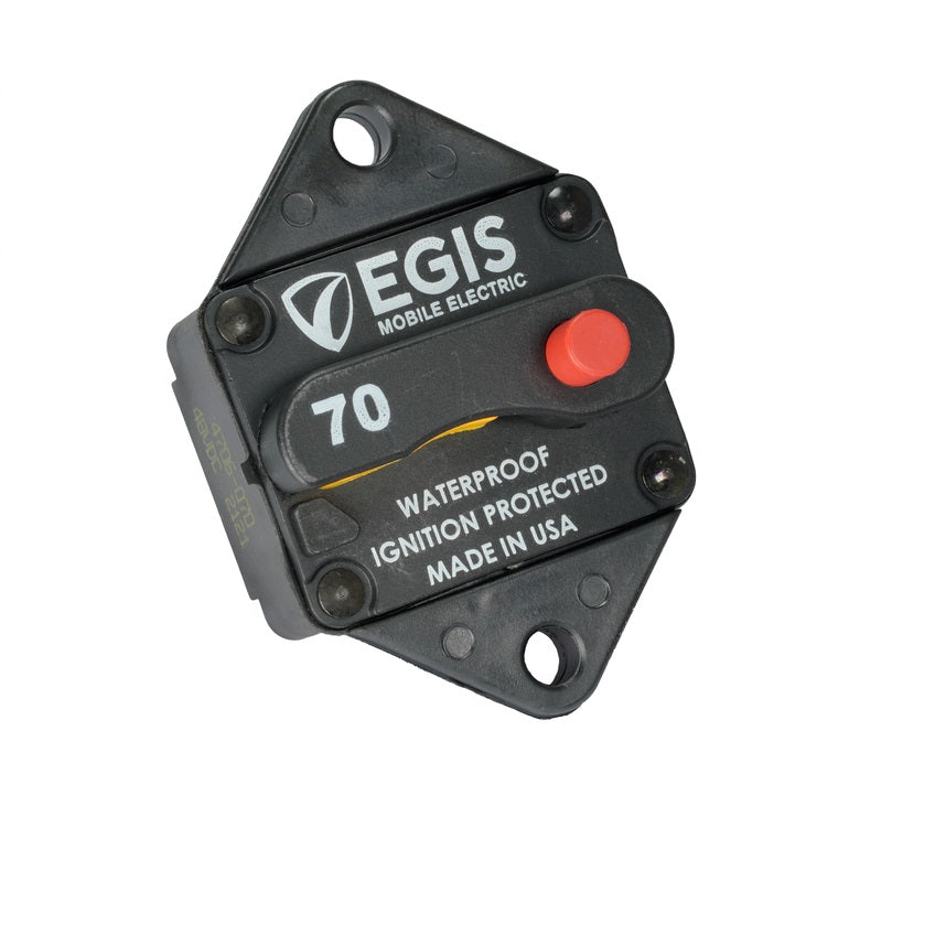 Egis 285-series 70 Amp Circuit Breaker Panel Mount - Boat Gear USA