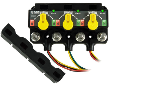 Egis 8520-1350 Xd Triple Flex Automatic Charging Relay With Knobs - Boat Gear USA