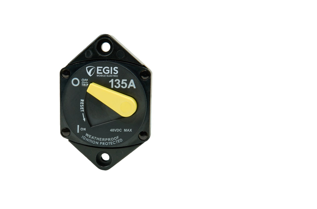 Egis 87-series 135 Amp Circuit Breaker Panel Mount - Boat Gear USA