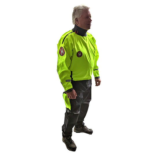 First Watch Emergency Flood Response Suit - Hi-Vis Yellow - L/XL - Boat Gear USA