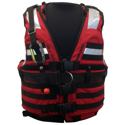 First Watch HBV-100 High Buoyancy Rescue Vest - Red - Medium to XL - Boat Gear USA