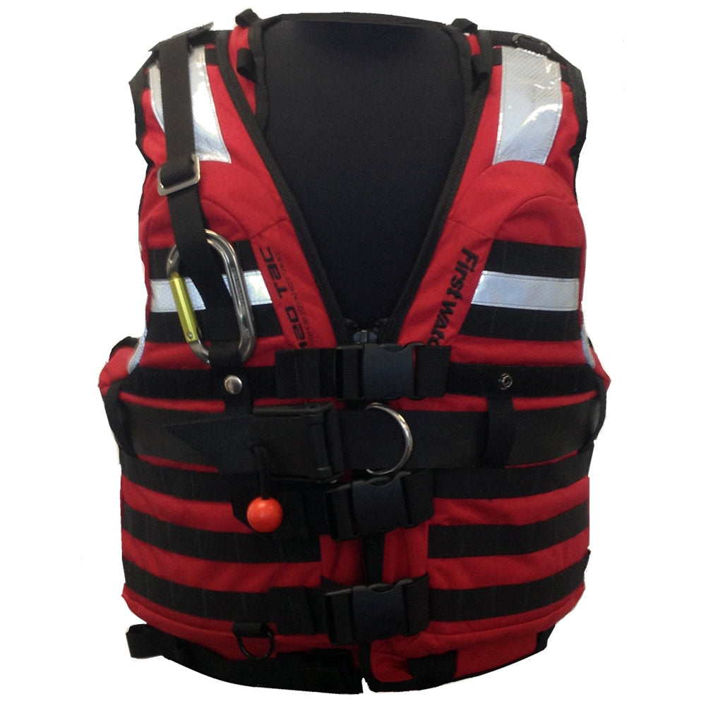 First Watch HBV-100 High Buoyancy Rescue Vest - Red/Black - XL to 3XL - Boat Gear USA