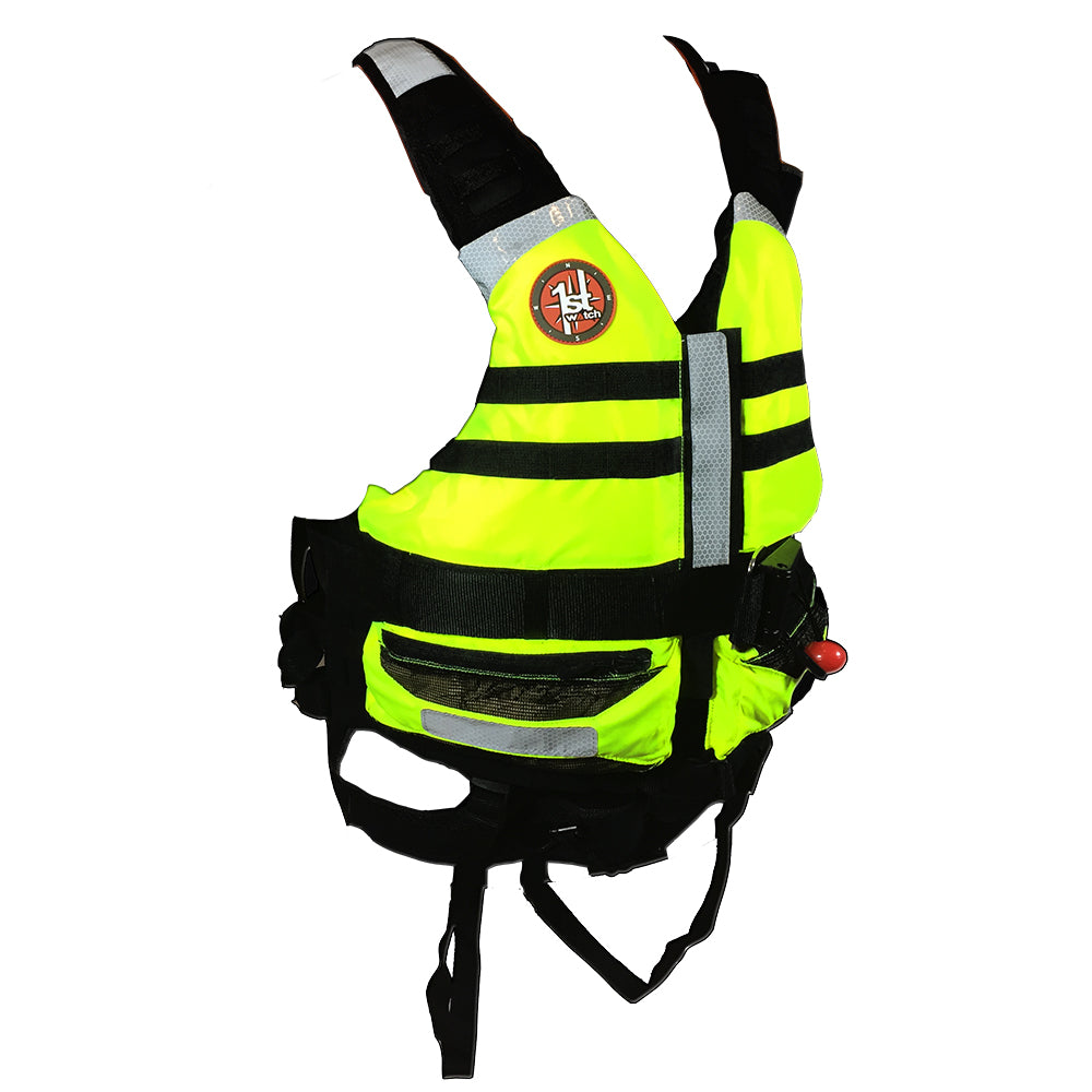 First Watch SWV-100 Rescue Swimmers' Vest - Hi-Vis Yellow - Boat Gear USA