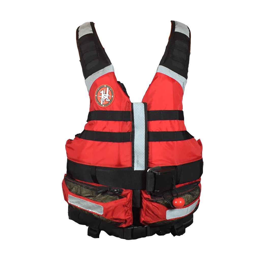 First Watch SWV-100 Rescue Swimmers' Vest - Red/Black - Boat Gear USA