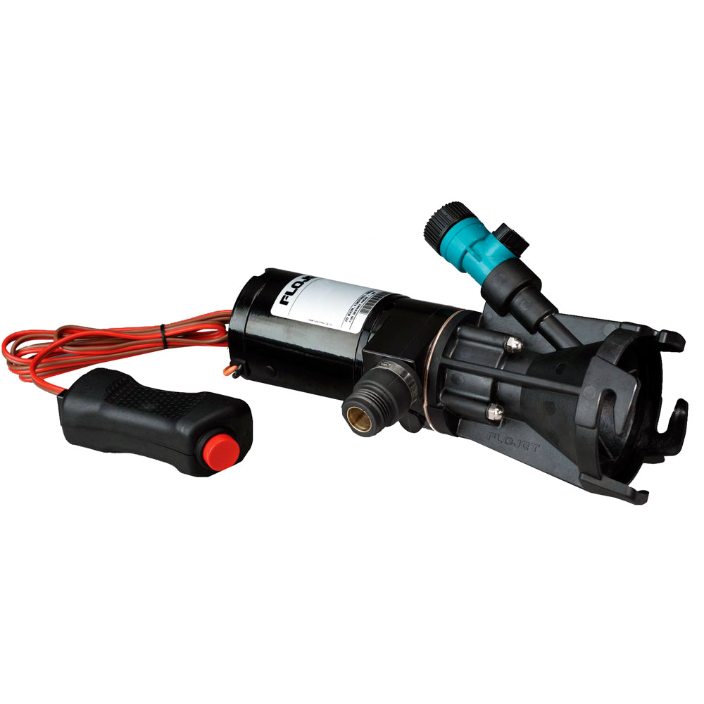 Flojet Portable Self-Priming RV Macerator Waste Pump Kit - 12V - Boat Gear USA