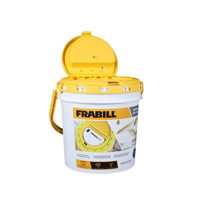 Frabill Dual Fish Bait Bucket w/Aerator Built-In - Boat Gear USA