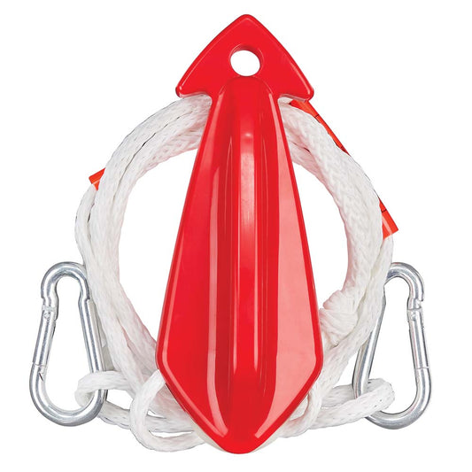 Full Throttle 8' Ski/Tube Tow Harness w/Pulley - White - Boat Gear USA