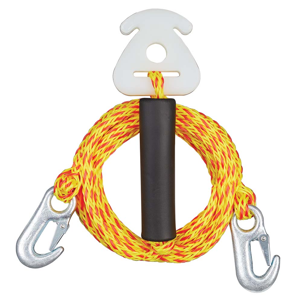Full Throttle 8' Ski/Tube Tow Harness - Yellow/Orange - Boat Gear USA