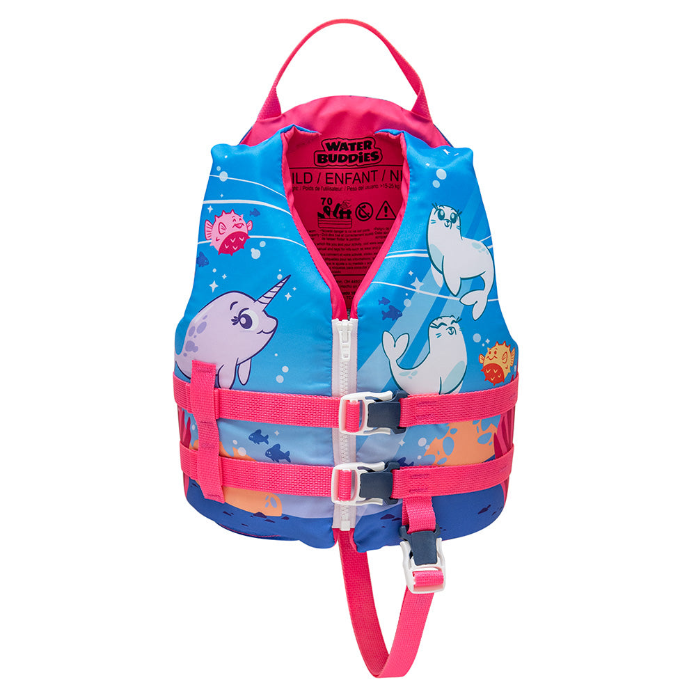 Full Throttle Child Water Buddies Life Vest - Octopus - 30-50lbs Type III - Boat Gear USA