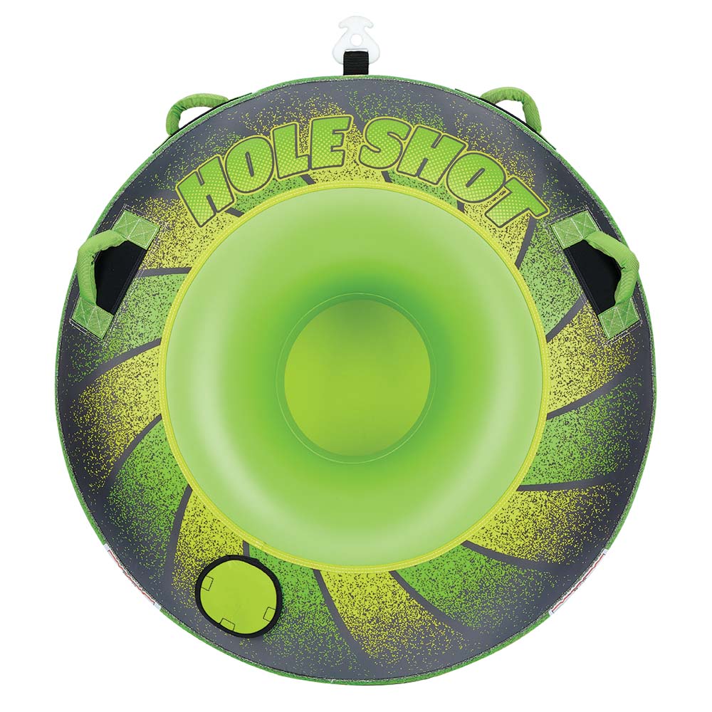 Full Throttle Hole Shot Towable Tube - 1 Rider - Green - Boat Gear USA