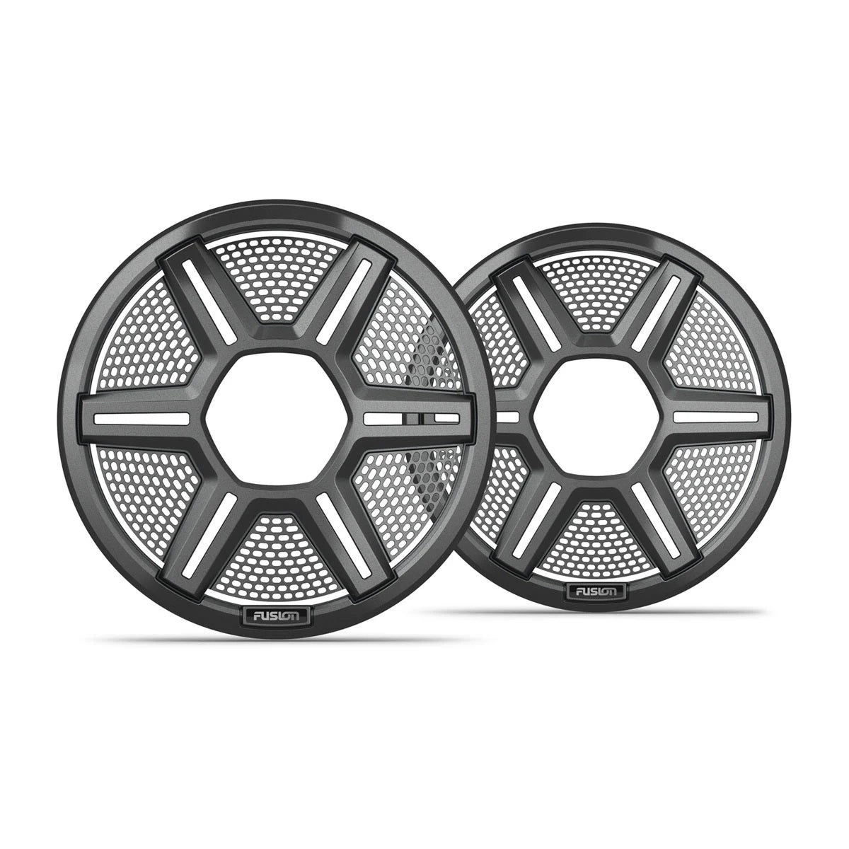 Fusion Apollo Gray Grilles For 7.7in Speakers - Boat Gear USA