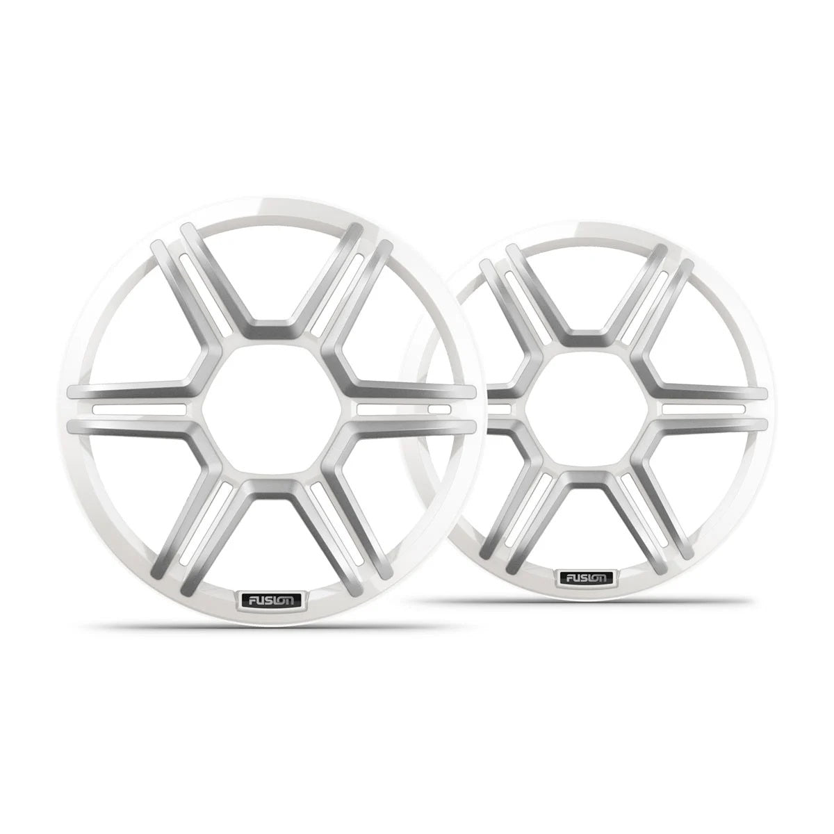 Fusion Apollo White Sport Grilles For 7.7in Speakers - Boat Gear USA