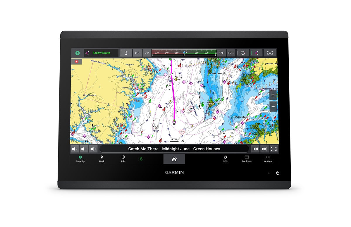 Garmin Gpsmap1623 16"" Gps Chart Plotter Worldwide Basemap - Boat Gear USA