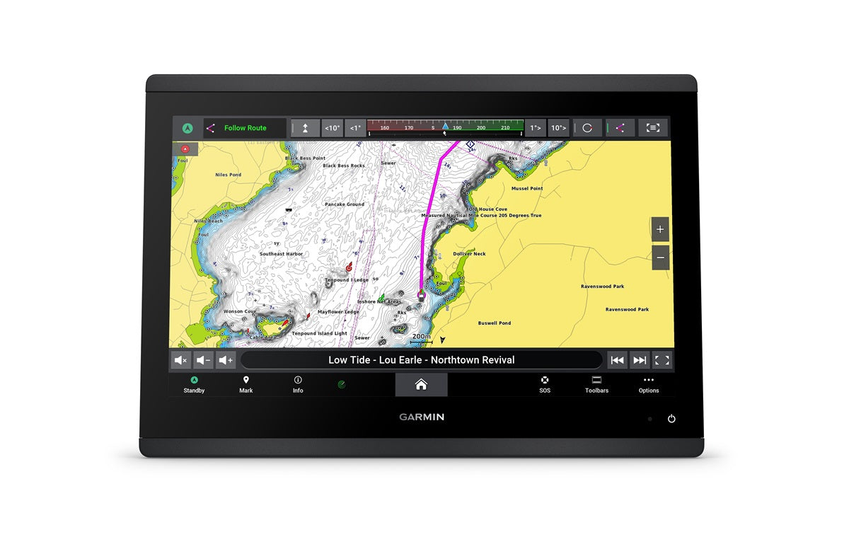 Garmin Gpsmap1623xsv 16"" Combo No Transducer Worldwide Basemap - Boat Gear USA