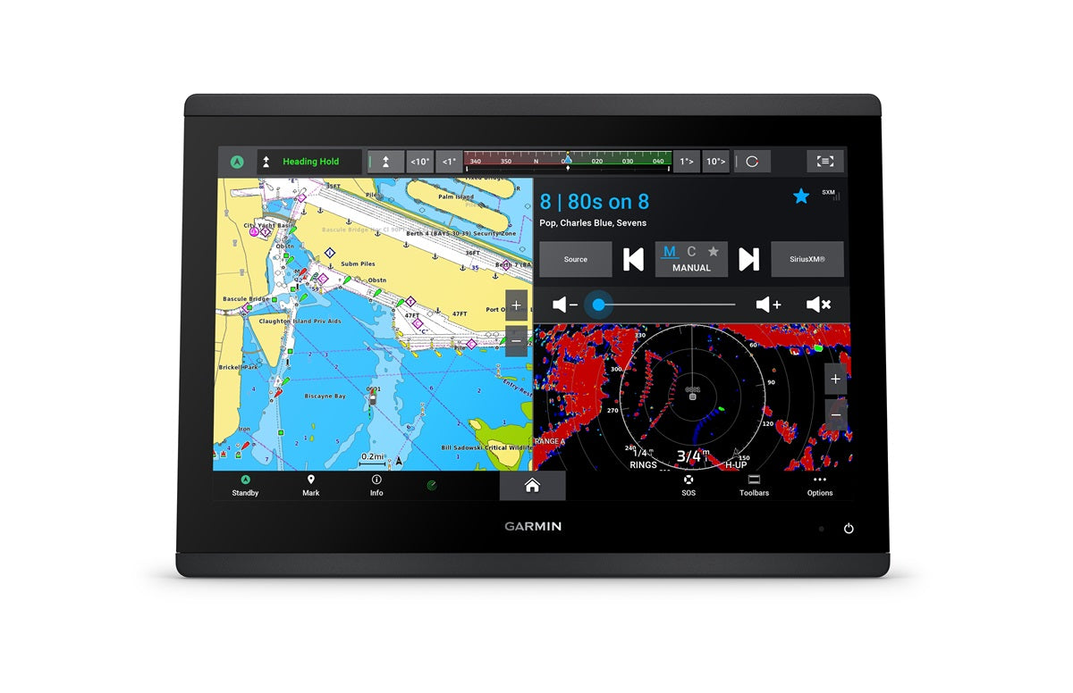 Garmin Gpsmap1643 16"" Gps Chart Plotter Us And Canada Gn+ - Boat Gear USA