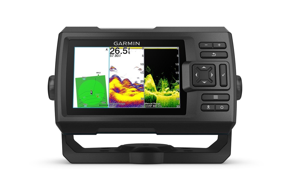 Garmin Striker Vivid 5cv 5"" Fishfinder Gps Track Plotter No Transducer - Boat Gear USA