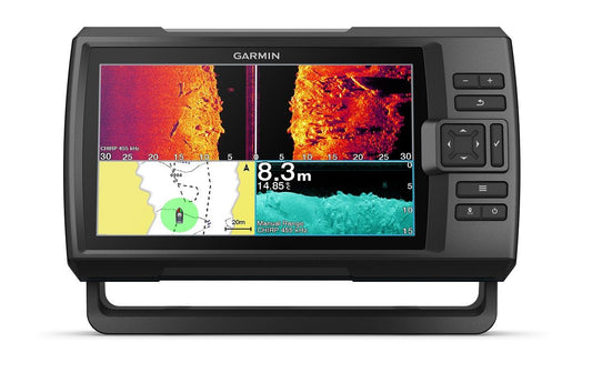 Garmin Striker Vivid 9sv 9"" Fishfinder Gps Track Plotter No Transducer - Boat Gear USA