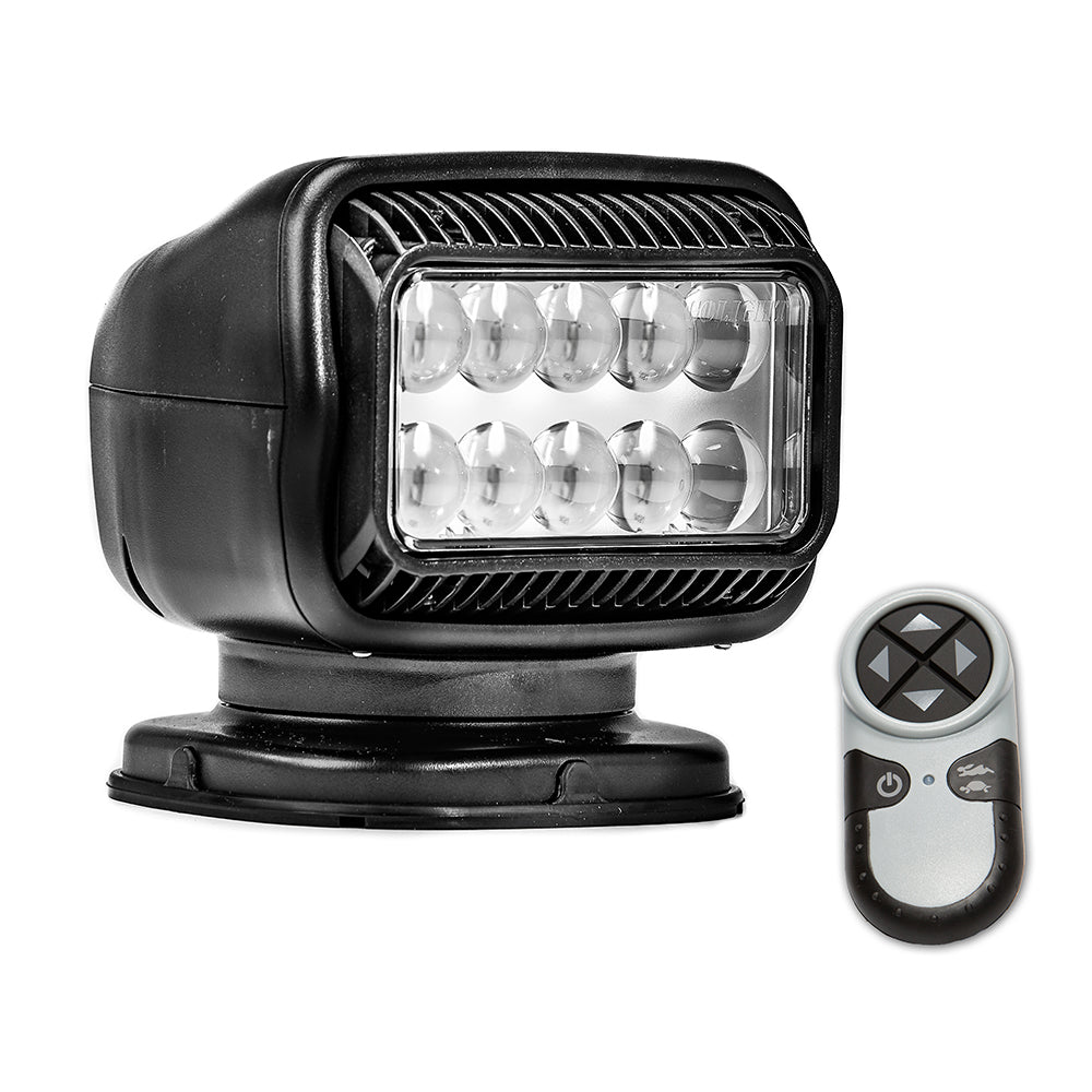 Golight Radioray GT Series Permanent Mount - Black LED - Wireless Handheld Remote - Boat Gear USA