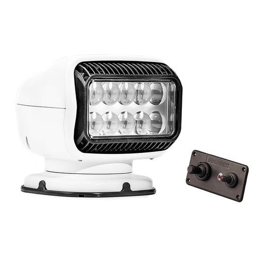 Golight Radioray GT Series Permanent Mount - White LED - Hard Wired Dash Mount Remote - Boat Gear USA