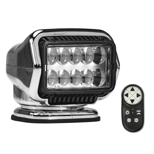 Golight Stryker ST Series Portable Magnetic Base Chrome LED w/Wireless Handheld Remote - Boat Gear USA