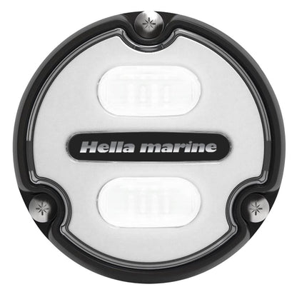 Hella Marine Apelo A1 Blue White Underwater Light - 1800 Lumens - Black Housing - White Lens - Boat Gear USA