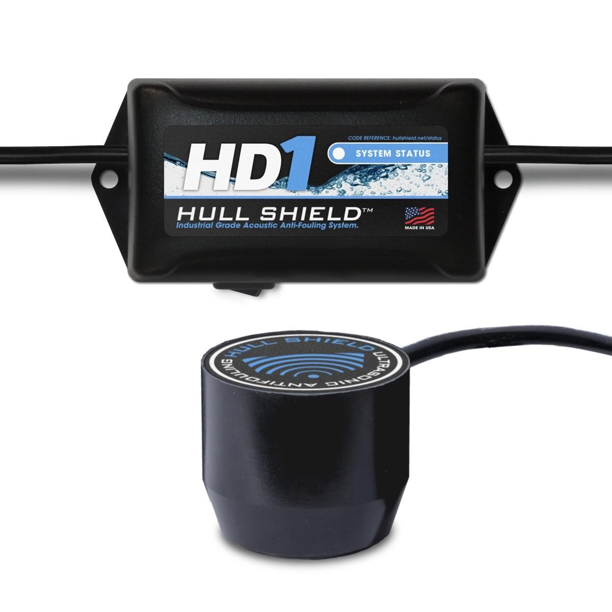 Hull Shield HD1 Ultrasonic Antifouling – Single Transducer System - Boat Gear USA
