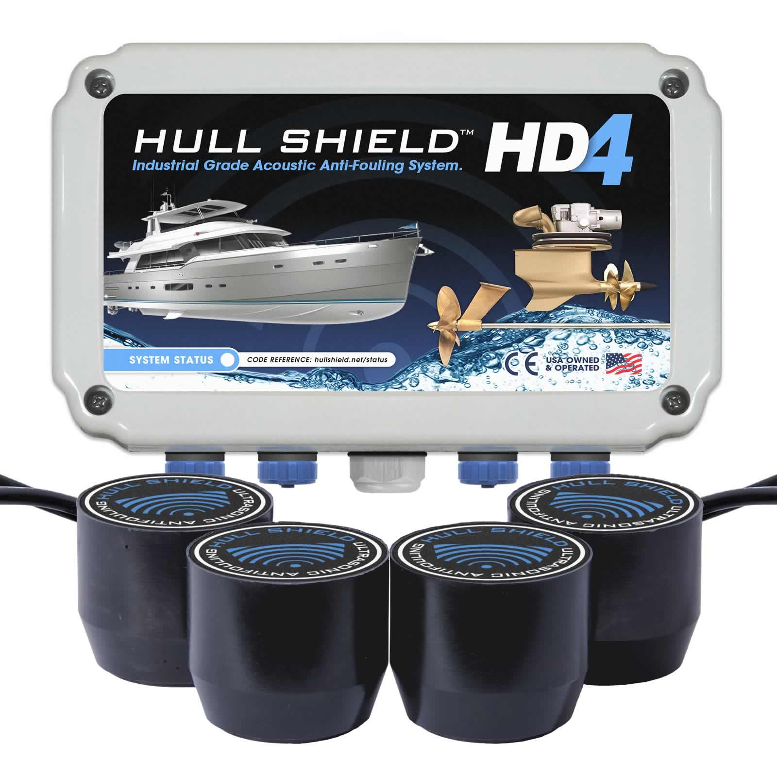 Hull Shield HD4 Ultrasonic Antifouling System - Boat Gear USA