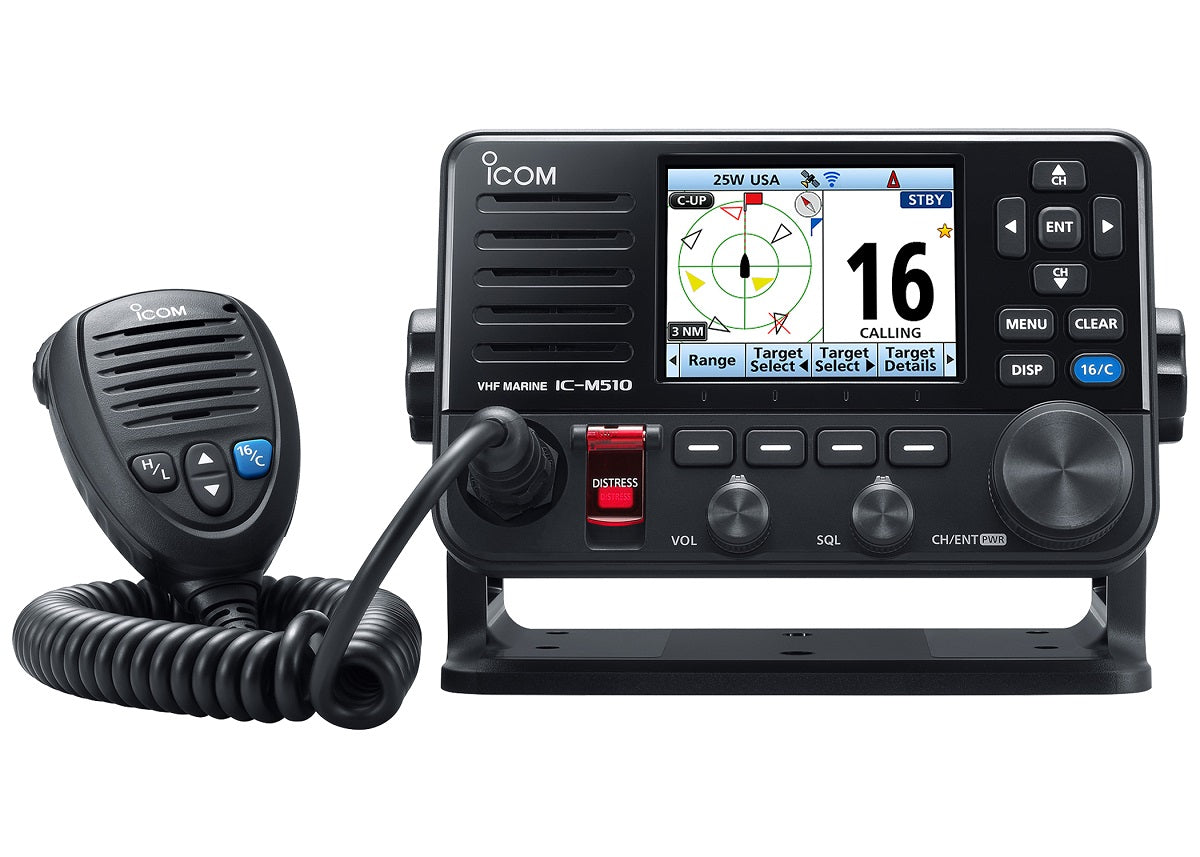 Icom M510 Plus Ais Vhf - Boat Gear USA