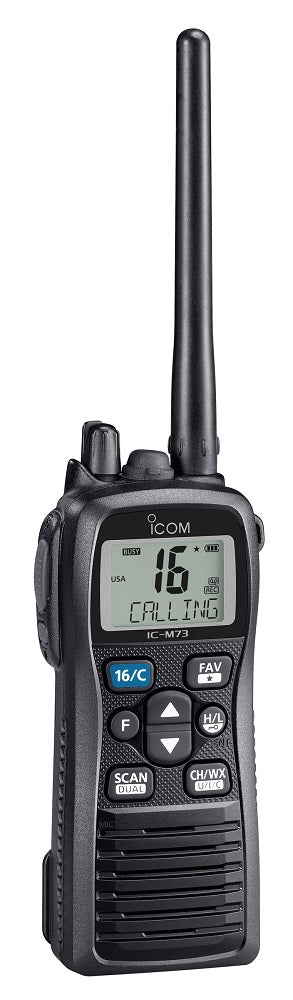 Icom M73 Hand Held Vhf - Boat Gear USA