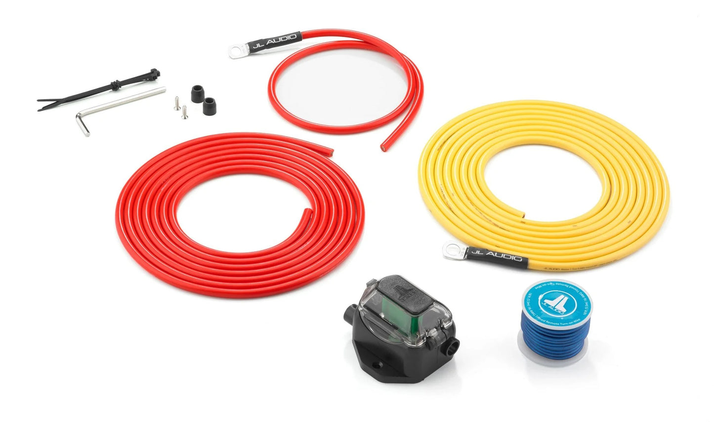 Jl Audio 12v Power Connection Kit 9 Awg Within 12 Ft Xmd-pcs30a-1-l12 90400 - Boat Gear USA