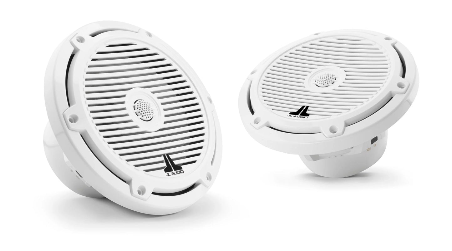 Jl Audio M3 7.7in Coaxial Speakers White Classic Grille - Boat Gear USA