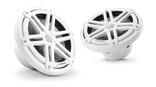 Jl Audio M3 7.7in Coaxial Speakers White Sport Grille - Boat Gear USA