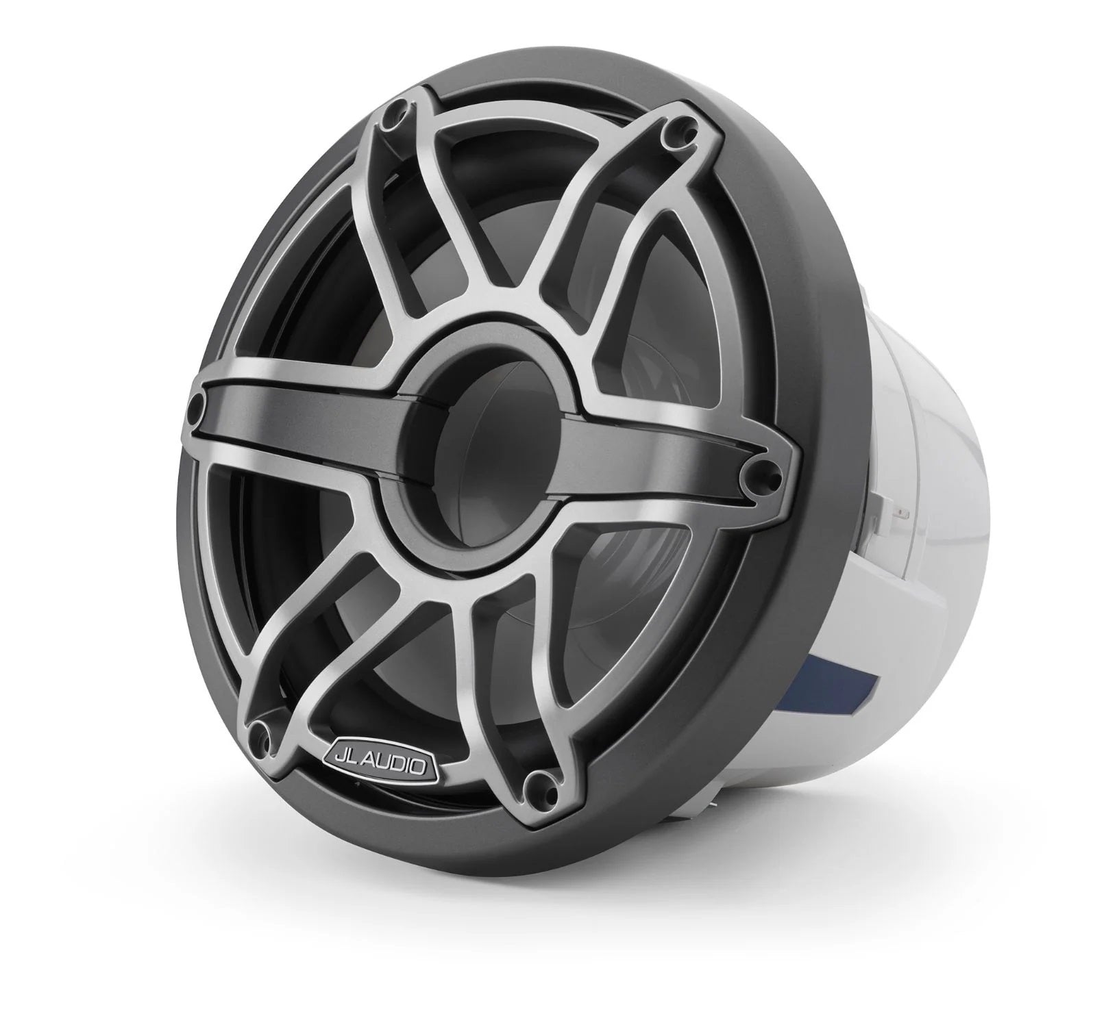 Jl Audio M6 8in Subwoofer With Titanium Sport Grille Infinite Baffle - Boat Gear USA