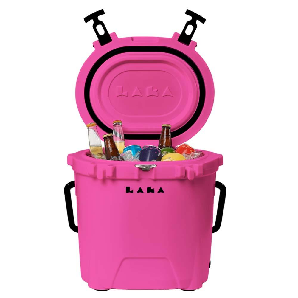 LAKA Coolers 20 Qt Cooler - Pink - Boat Gear USA