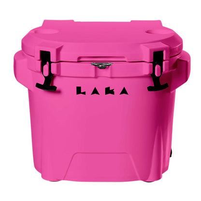 LAKA Coolers 30 Qt Cooler w/Telescoping Handle & Wheels - Pink - Boat Gear USA