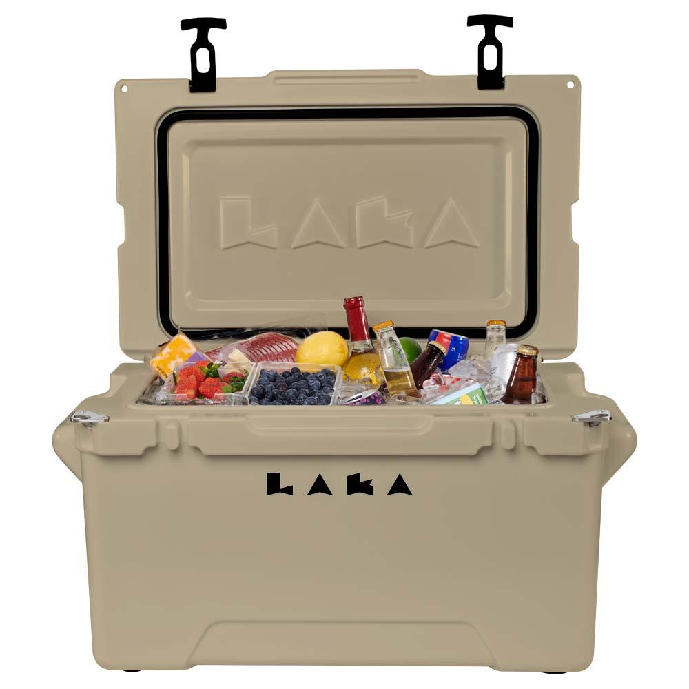 LAKA Coolers 45 Qt Cooler - Tan - Boat Gear USA