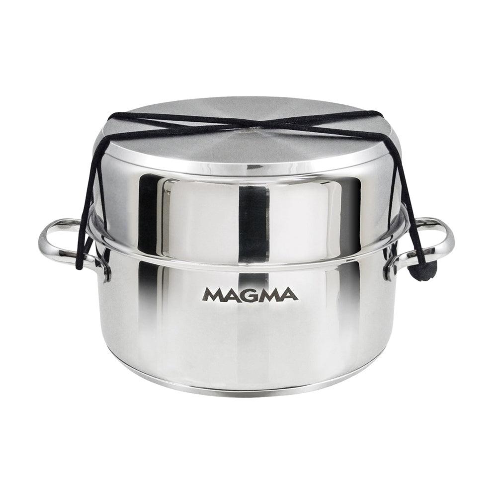 Magma 10 Piece Induction Non-Stick Cookware Set - Stainless Steel - Boat Gear USA