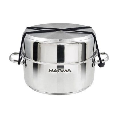 Magma 7 Piece Induction Cookware Set - Stainless Steel - Boat Gear USA