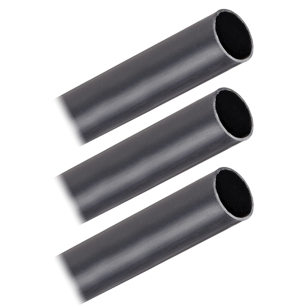 Pacer Battery Cable Heavy Wall Heat Shrink Tubing - 3/4" x 12" - Black (3-Pieces) - Boat Gear USA