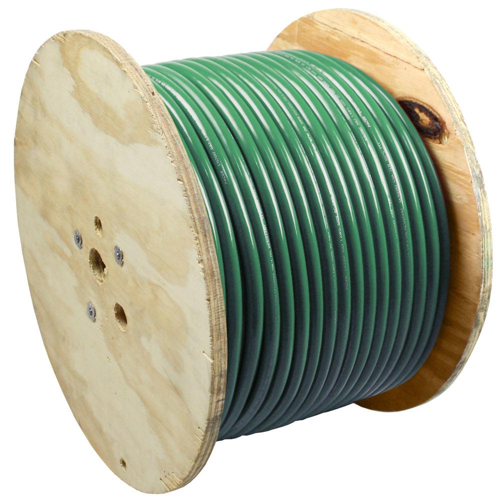 Pacer Green 6 AWG Battery Cable - 500' - Boat Gear USA