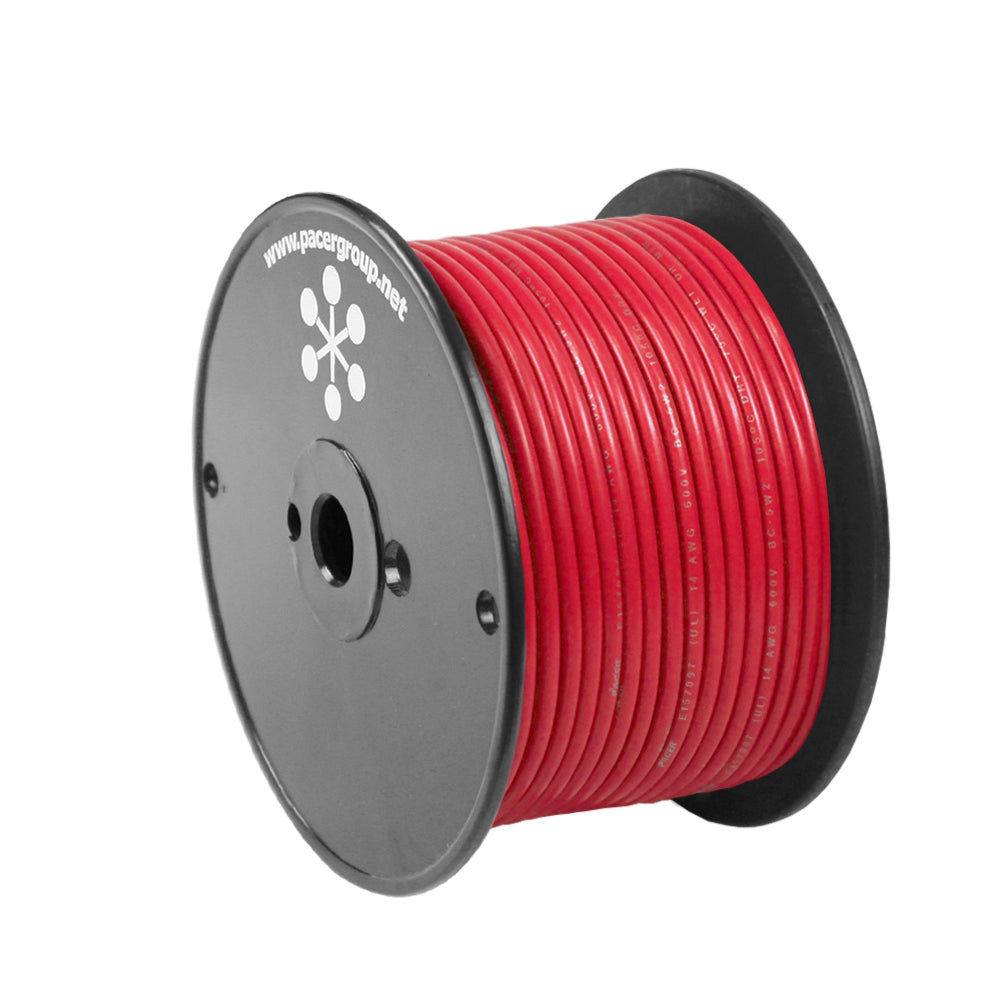 Pacer Red 10 AWG Primary Wire - 20' - Boat Gear USA