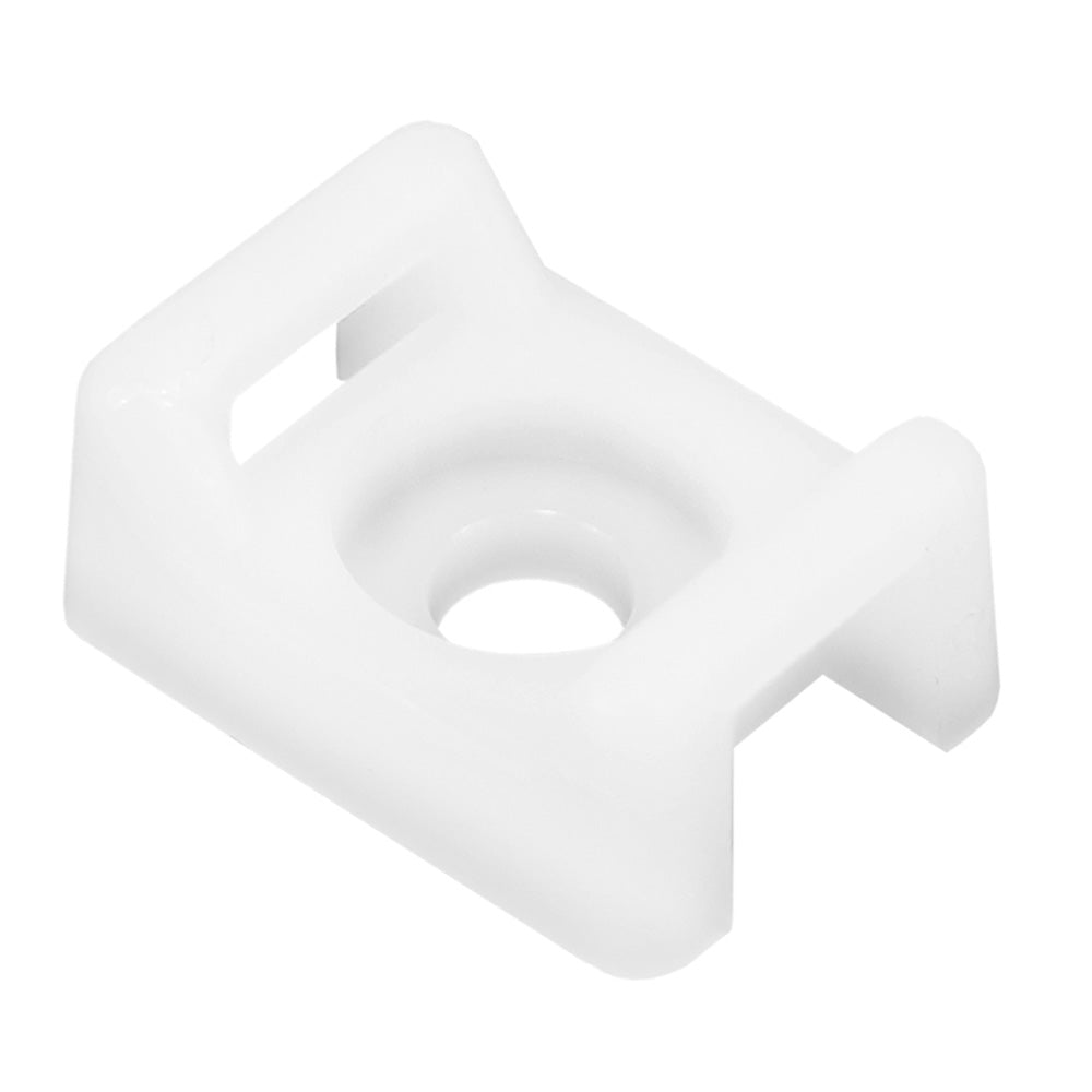 Pacer Screw Down Cable Tie Mount - #10 Screw Mount Method - Natural Co ...