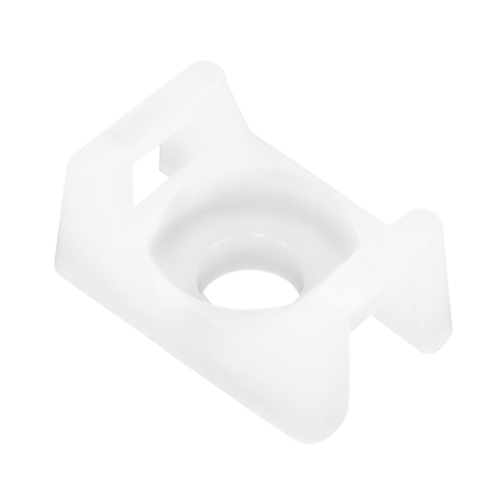 Pacer Screw Down Cable Tie Mount - #8 Screw Mount Method - Natural Col ...