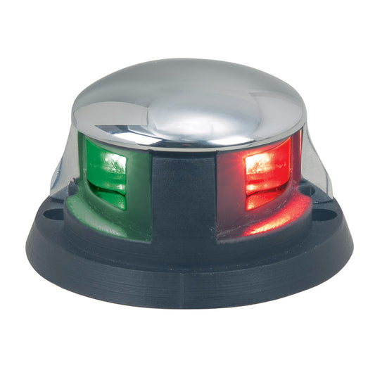 Perko Bi-Color LED Horizontal Mount - Chrome Plated Zinc - Boat Gear USA