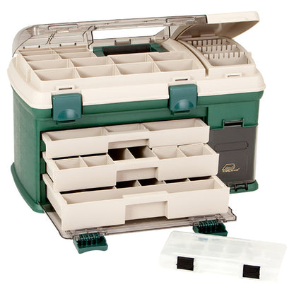 Plano 3-Drawer Tackle Box XL - Green/Beige - Boat Gear USA
