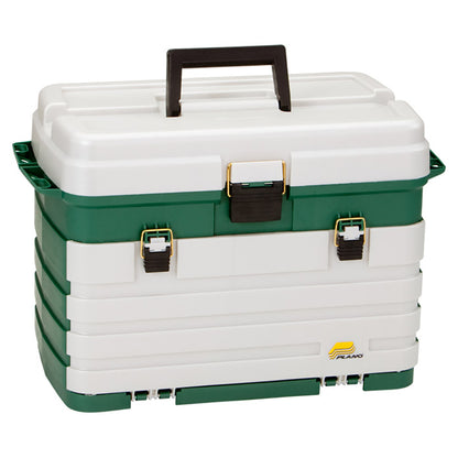 Plano 4-Drawer Tackle Box - Green Metallic/Silver - Boat Gear USA