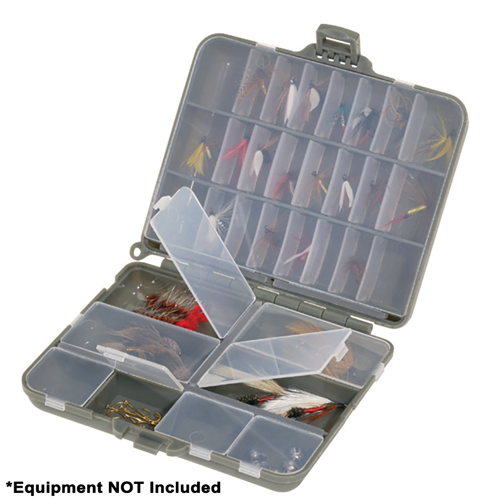 Plano Compact Side-By-Side Tackle Organizer - Grey/Clear - Boat Gear USA